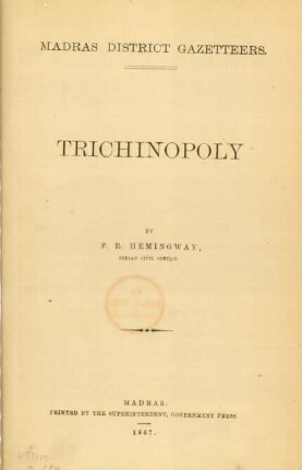 Trichinopoly