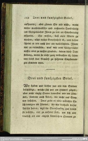Drei und funfzigster Brief