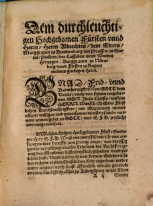Von dem Einigen Mjtler Jhesu Christo Vnd Rechtfertigung des Glaubens Bekantnus