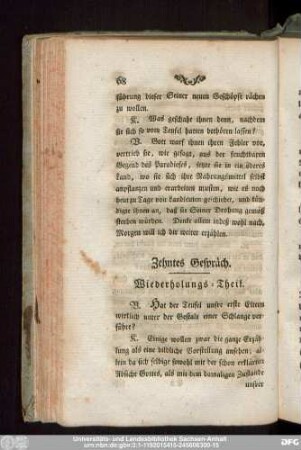 Zehntes Gespräch.