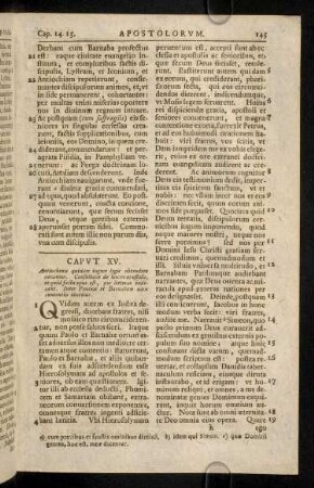 145-154, Caput XV - XXI