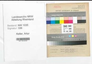 Entnazifizierung Artur Keller , geb. 15.03.1908 (Steiger)