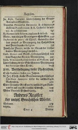 Anderes Register