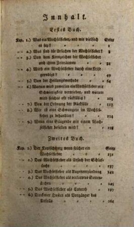 Beobachtungen über die Wechselfieber