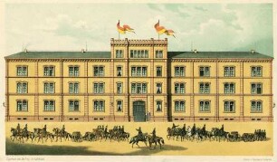 Neue Artillerie Caserne in Gottesau