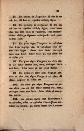 Strödda Anteckningar rörande grunderna af Arithmetiken och Geometrien, samt Arithmetiska Geometrien : Respond., 5