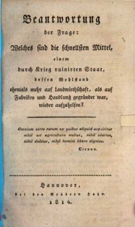 Finks und Bergers Ermordung : ein Beytrag zur Charakteristik der französischen Herrschaft in Deutschland