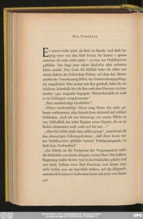 Der Verräter