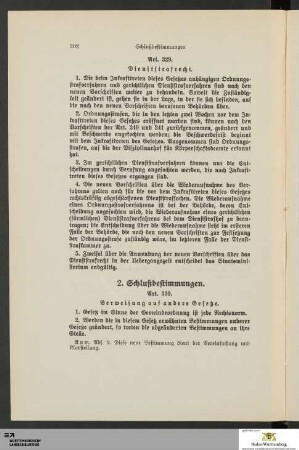 2. Schlussbestimmungen