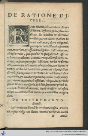 De Instrumento Dicendi