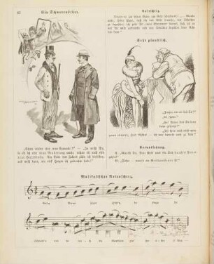 "Ein Schwerenöther" "Sehr glaublich" "Musikalischer Notenscherz"