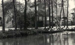 Spreewaldlandschaft bei Burg : Błótowska krajina njedaloko Bórkow