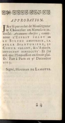 Approbation