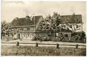 Kleindöbschütz. Gasthaus " Zum Kuchenhäusl "
