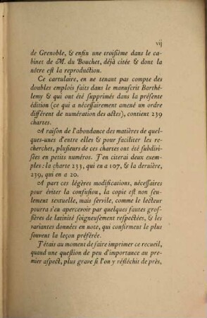 Cartulare Monasterii Beatorum Petri et Pauli de Domina Cluniacensis Ordinis Gratianopolitanae dioecesis