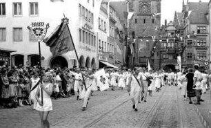 Freiburg: Festzug der Turner; Turnverein Lahr