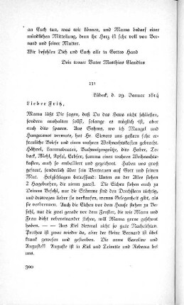 231 Lübeck, d. 29. Januar 1814