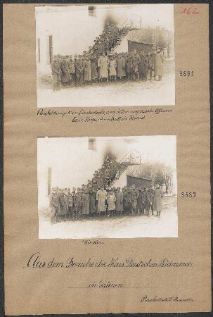 Ausbildungskurs für deutsche und österr-ungarische Offiziere beim Korps Marschall in Zborow