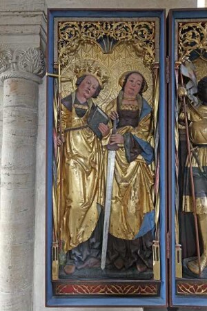 Heilige Margareta und heilige Katharina