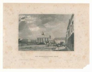 Das Brandenburger Tor in Berlin