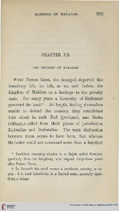 The Hindoos of Malabar