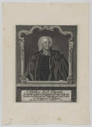 Bildnis des Christian Simonetti