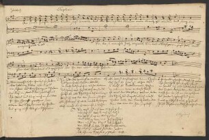 Daphnis; V, clavier; A-Dur