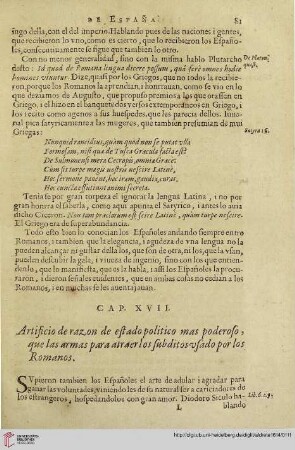 Cap. XVII