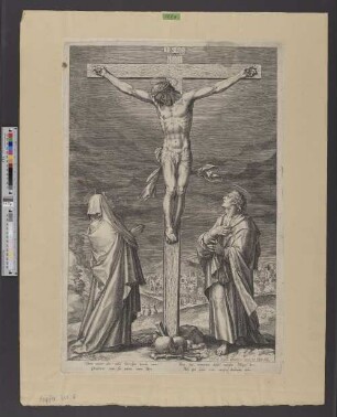 [Der gekreuzigte Christus mit Maria und Johannes]