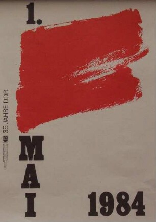 "1.Mai 1984 - 35 Jahre DDR"