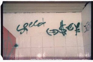 Speed unleserlich {DOLLAR} {EURO} {YEN}