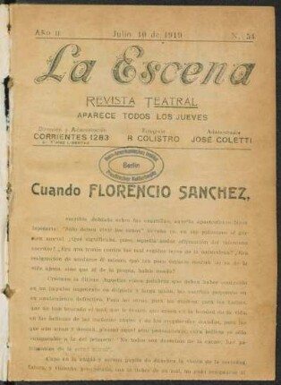 Los derechos de la salud : drama en 3 actos