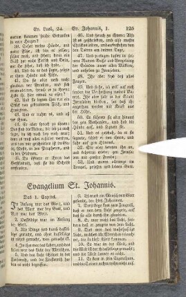 Evangelium St. Johannis.