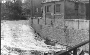 Weißenberg-Nostitz-Grube. Mühle, Wehr des Löbauer Wassers