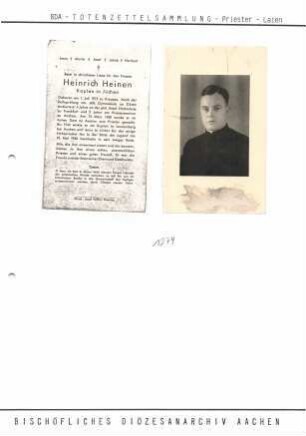 Heinen, Heinrich