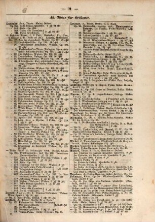 Handbuch der musikalischen Literatur : oder Verzeichnis der im Deutschen Reiche, in den Ländern des deutschen Sprachgebietes sowie der für den Vertrieb im Deutschen Reiche wichtigen, im Auslande erschienenen Musikalien, auch musikalischen Schriften, Abbildungen und plastischen Darstellungen mit Anzeige der Verleger und Preise. 1852/59 = B. 5 = Erg.-Bd. 2. - 1860