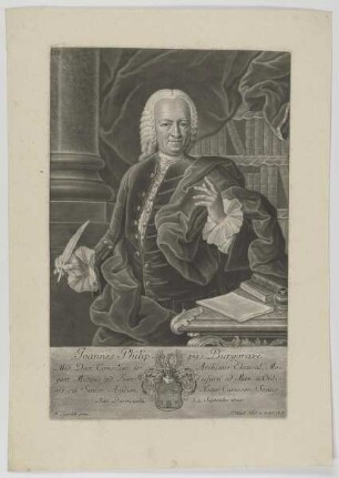 Bildnis des Joannes Philippus Burggrave