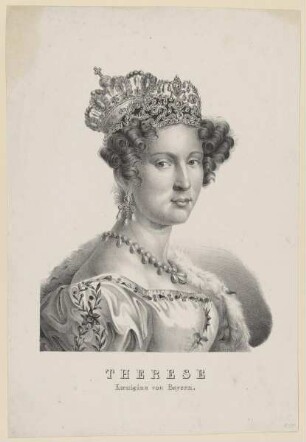Bildnis der Therese von Bayern