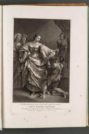 Salome mit dem Kopf Johannes des Täufers (nach dem Gemälde im Art Institute, Chicago)