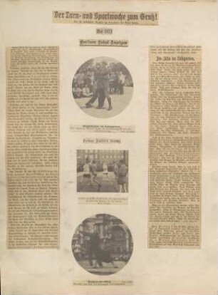Album Erich Rahn; Turn- und Sportwoche 1923