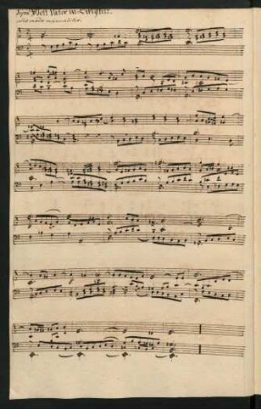 Kyrie Gott Vater in Ewigkeit; org; e-Moll; BWV 672