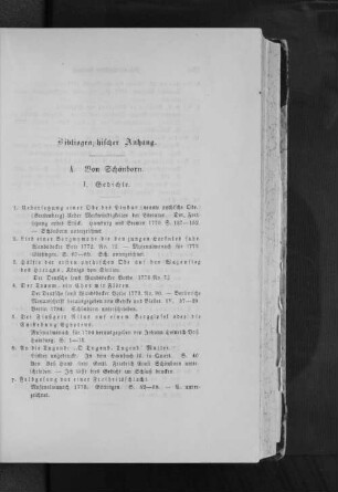 Bibliographischer Anhang.