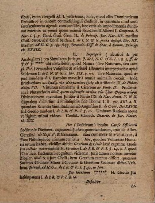 Posterioris de iurisprudentiae Romanae praecognitis partem primam