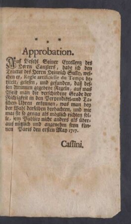 Approbation