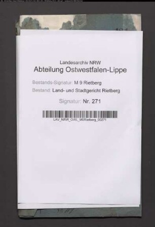 Erblasser: Daniel, Anna Catharina, geb. Feldmeier: Testament