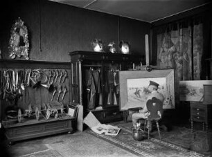 Jan Rosen in seinem Atelier