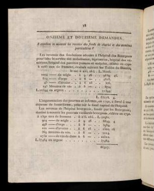 18-27, Onzieme - Quatorzieme Demandes