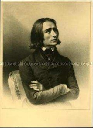 Franz Liszt im Alter von 31 Jahren