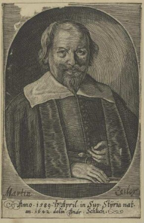 Bildnis des Martin Zeiler