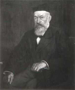 Ehrenbürger der Stadt Karlsruhe. Karl Schrempp (26.02.1846-04.03.1919); Brauereidirektor; Ehrenbürger seit 29.03.1916
